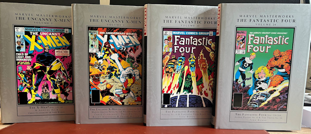 Some of my Marvel Masterworks books