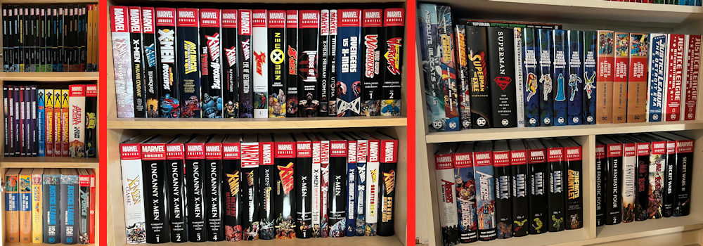 Some of my book shelves