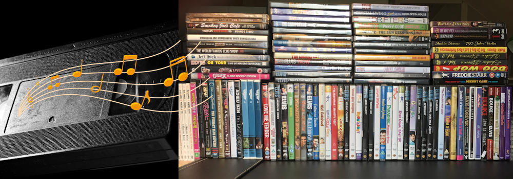 Picture of a part of my DVD collection